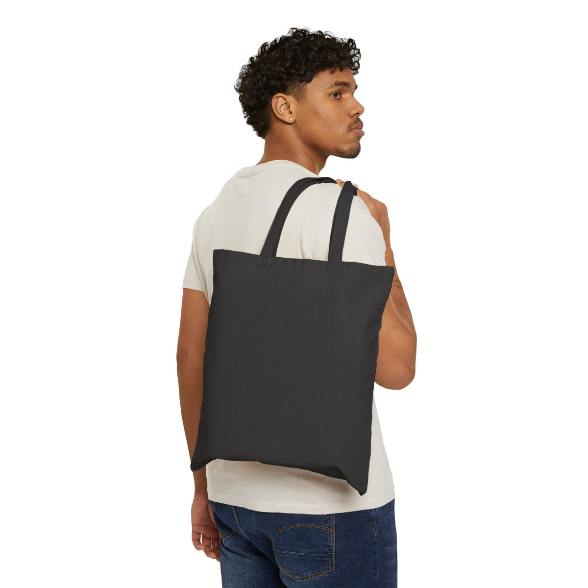 Logan Martin Lake Loon Pier Jump Cotton Canvas Tote Bag
